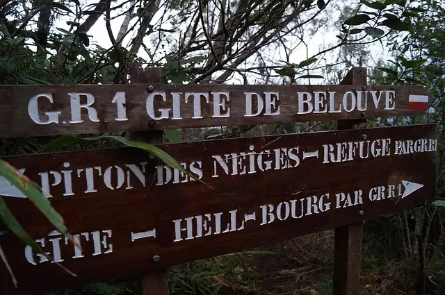 Sentier Piton des Neiges par Bélouve