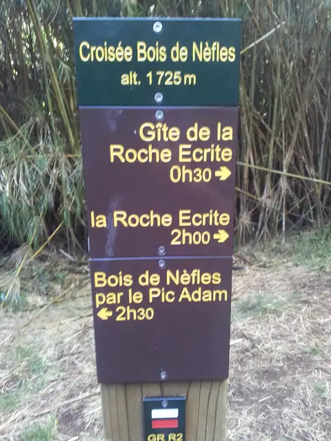 Sentier Roche écrite